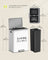 Kitchen Bin - Steel and Plastic - Cloud White