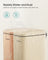 Bathroom Pedal Bin - Steel - Sand Beige - Soft Close