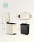 Bathroom Pedal Bin - Steel - Sand Beige - Soft Close