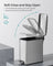 Small Steel Pedal Bin - 5L - Soft Close