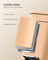 Small Bathroom Bin - Soft Close Pedal 5L - Steel - Peach Fuzz