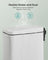 10L Steel Bathroom Bin - Soft Close