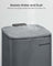 Pedal Toilet Bin - Steel - Slate Grey - 6L Capacity with Soft-Close Lid