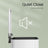Bathroom Bin - Steel - White - 6L Soft-Close Lid for Compact Spaces
