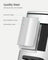 Pedal Toilet Bin - Steel - Metallic Silver - 8L Capacity with Soft-Close Lid