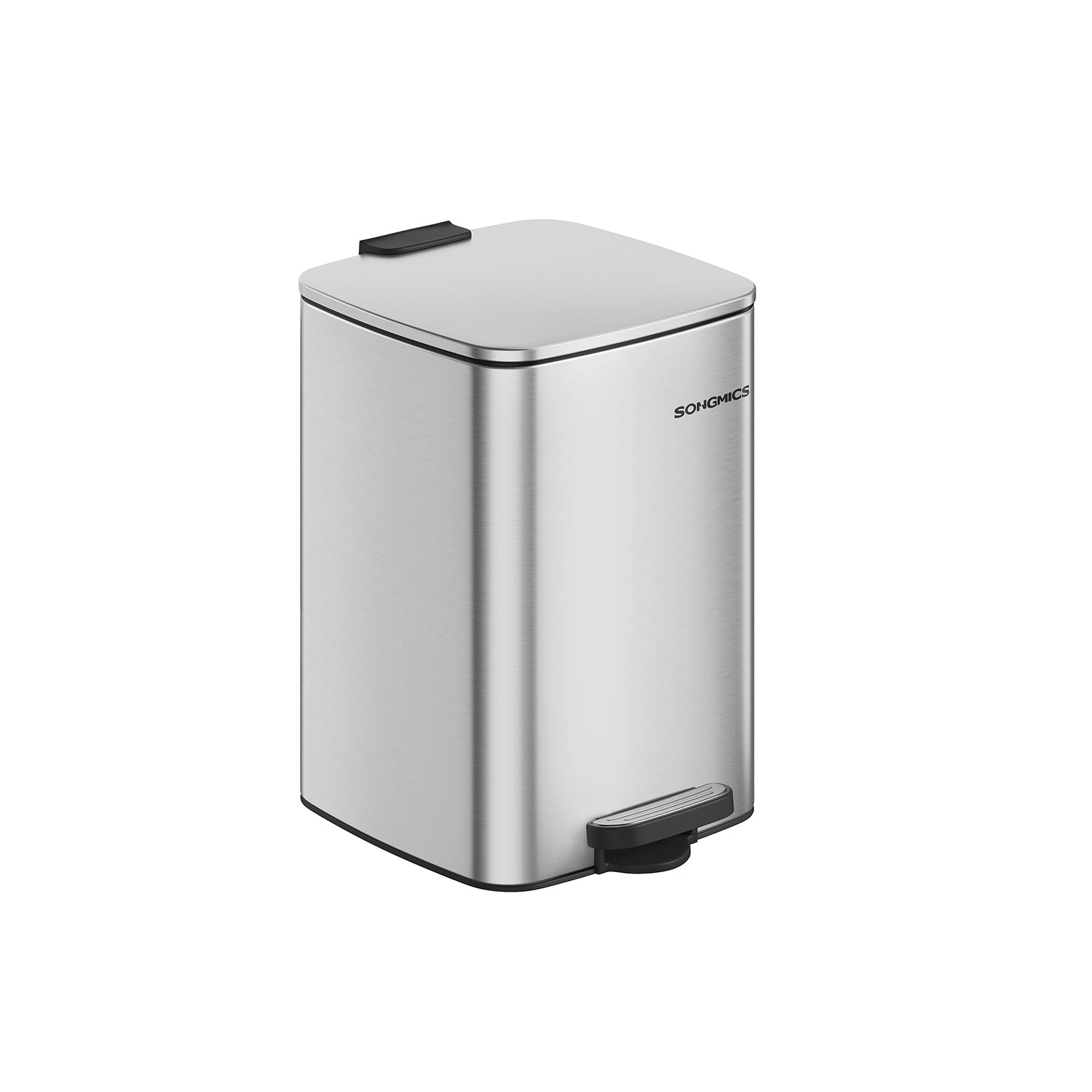 Kitchen Bin - 20 L with Inner Bucket - Steel - Metallic Silver