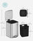 Kitchen Bin - 20 L with Inner Bucket - Steel - Metallic Silver