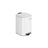 Pedal Bin - 20L with Inner Bucket - Steel - Cloud White - Durable and Easy to Clean