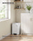 Pedal Bin - 20L with Inner Bucket - Steel - Cloud White - Durable and Easy to Clean