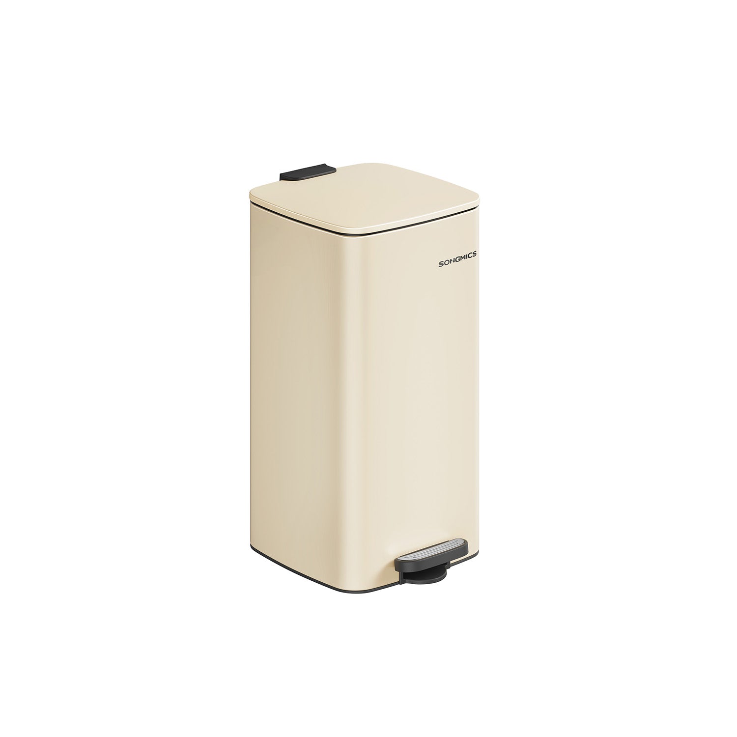 30 L Steel Kitchen Pedal Bin - Steel - Sand Beige - Inner Bucket Included
