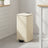 Pedal Waste Bin - Stainless Steel - Beige - 30L Capacity with Soft Close and Stay Open Feature