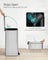 Kitchen Bin - Steel - Metallic Silver - 30 L Capacity with Inner Bucket