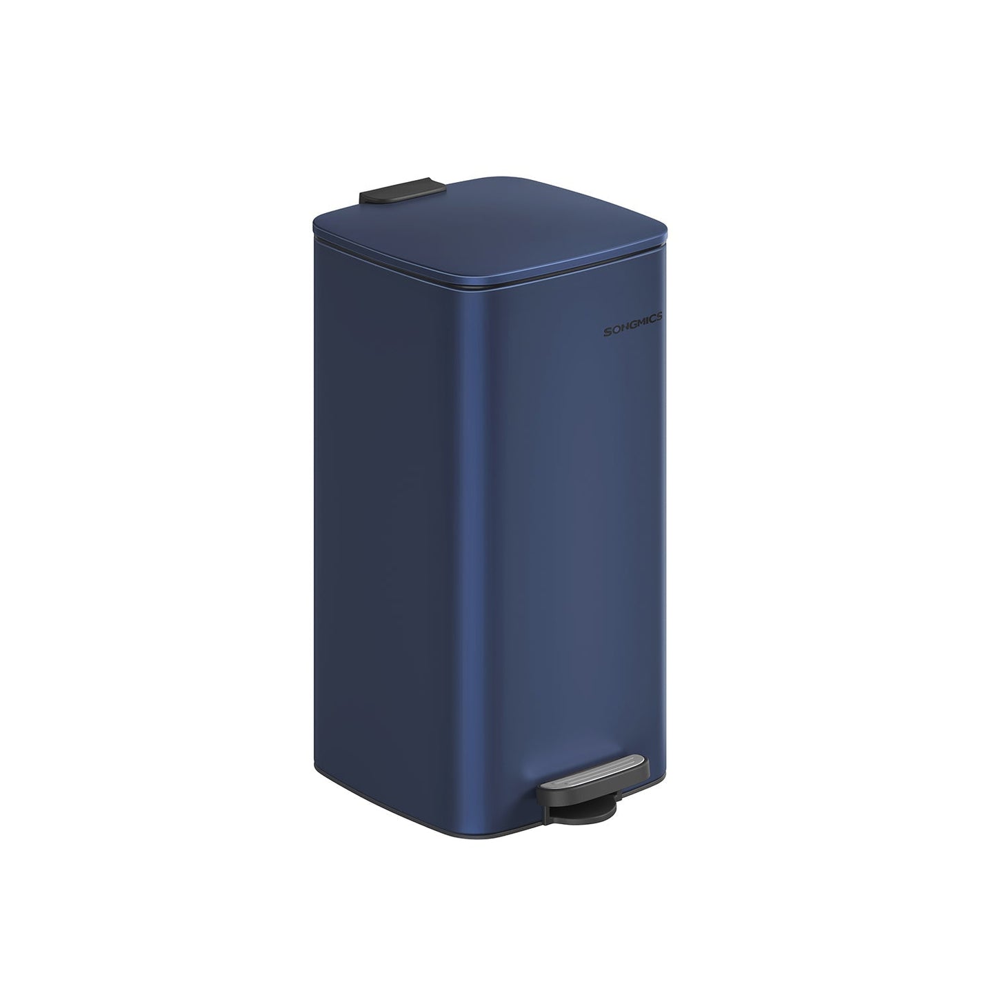 Kitchen Bin - 30L with Inner Bucket - Steel - Midnight Blue