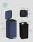 Kitchen Bin - 30L with Inner Bucket - Steel - Midnight Blue