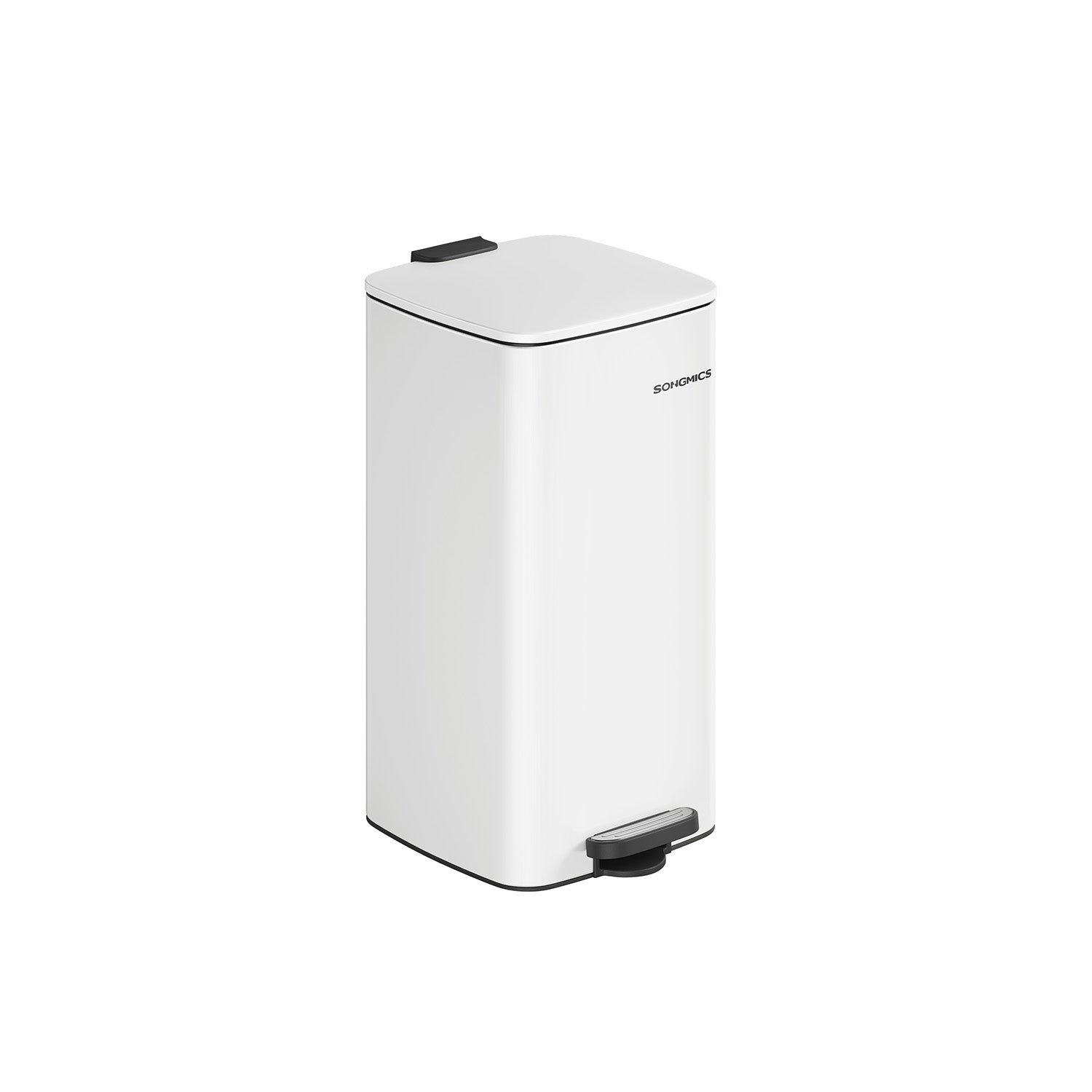 Kitchen Bin - 30 L with Inner Bucket - Steel - Cloud White