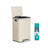 Kitchen Bin - Steel Bin and Plastic Inner Bucket - Cream