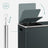 Double 30L Trash Can - Stainless Steel - Fingerprint Proof