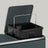 Dual Compartment Pedal Bin - Plastic - Grey - Soft-Close Lids