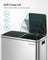 Double Rubbish Bin - Stainless Steel - Fingerprint Proof