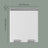 60L Dual Compartment Pedal Rubbish Bin - Plastic - White and Grey - Soft-Close with Inner Buckets