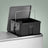 60L Dual Compartment Pedal Rubbish Bin - Plastic - White and Grey - Soft-Close with Inner Buckets
