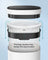 Automatic Rubbish Bin - Steel - Cloud White - Motion Sensor with Ozone Odour Control and Stay-Open Lid