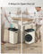 13-Gallon ( ) Steel Motion Sensor Kitchen Bin - Steel and Plastic - Cream