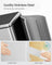 Dual Compartment Recycling Bin - Metal - Black - Pedal-Activated with Soft Close Lids