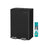 Dual Compartment Pedal Bin - Steel - Ink Black - Soft-Close Lid with Inner Buckets