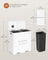 Double Kitchen Bin - Stainless Steel - Metallic Silver - Soft-Close Lids with Removable Inner Buckets