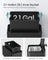 Hanging Kitchen Bin - Steel - Ink Black - 8L Capacity with Lid and Hooks