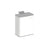 Hanging Steel Kitchen Bin - 8L Capacity - Cloud White - Lid for Food Waste with Hooks
