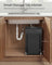 Kitchen Bin 5.3 Gallon Built-in Pull-Out Steel Frame - Steel Frame and ABS Lid - Ink Black