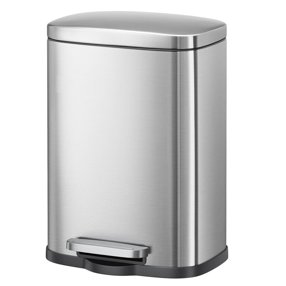Kitchen Bin - With Pedal and Soft-Close Lid