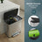 Kitchen Trash Can - 2 x 30L - Stainless Steel - Soft Close Lid