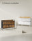 Chest of Drawers - 7 Spacious Drawers - Fabric - Rustic Brown