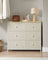 Storage Organiser Unit - Fabric - Rustic Brown and Black - 6 Drawers with Wooden Front and Top