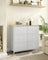 Chest of Drawers - Fabric - Rustic Brown and Black - 6 Drawer Storage Organizer