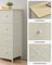 Fabric Storage Organiser Unit - Fabric - Rustic Brown and Black