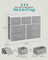 Chest of Drawers - Fabric - Dove Grey - Easy to Assemble and Move