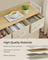 Chest of Drawers - 7 Drawer Storage Unit - Fabric - Cream White