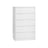 KAILYN Collection - Chest of Drawers for Bedroom - Wood and MDF - Snow White