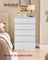 KAILYN Collection - Chest of Drawers for Bedroom - Wood and MDF - Snow White