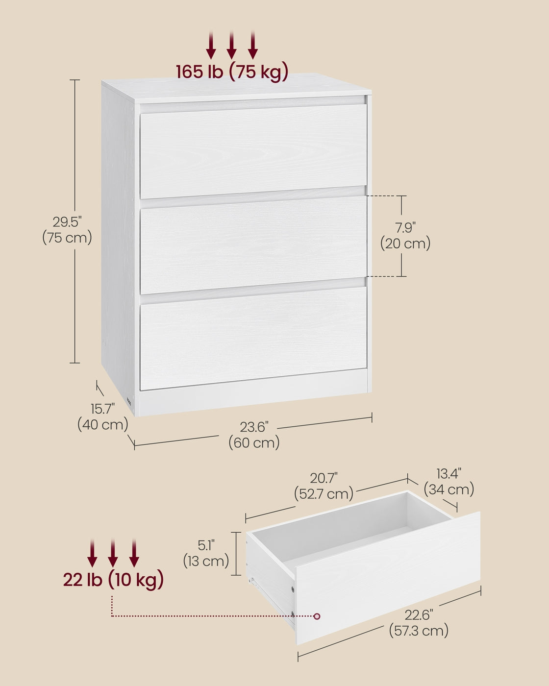 KAILYN Collection - Chest of Drawers