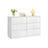 Chest of Drawers - Wood - Snow White - Six Drawer Storage Organizer