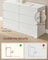 Chest of Drawers - Wood - Snow White - Six Drawer Storage Organizer