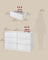Chest of Drawers - Wood - Snow White - Six Drawer Storage Organizer