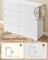 Storage Organiser Unit - Engineered Wood - Snow White