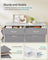 6-Drawer Dresser - Fabric - Cloud White - Includes Side Pockets and Drawer Dividers