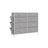 8-Drawer Dresser - Fabric - Cloud White - Includes Side Pockets and Drawer Dividers